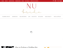Tablet Screenshot of nubride.com